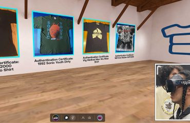 The Legiteem8 Virtual Reality Vintage T-Shirt Gallery Demo